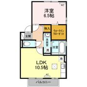 リビングタウン永井 Eの間取り画像