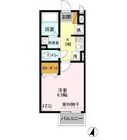 チューリップハイツの間取り画像