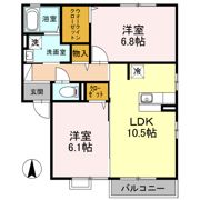 プラドの間取り画像