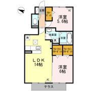 メゾンシャルマンの間取り画像