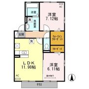 パン ブリエの間取り画像