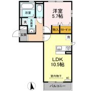 ミッドレジデンス A A棟の間取り画像