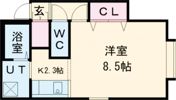 グランシエルの間取り画像