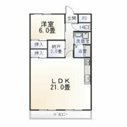 リヴァージュ北島の間取り画像