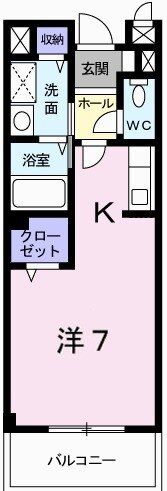 タウニー北条 2の間取り画像