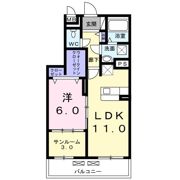 プラティーヌの間取り画像