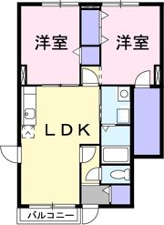 フロイデガーデンフレッサの間取り画像