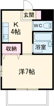 ハイツTaoの間取り画像