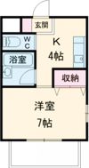 ハイツ・イワタTaoの間取り画像