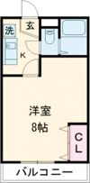 コーポNAOの間取り画像