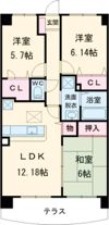 グランドゥール古祇園の間取り画像