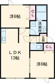 クロスⅣの間取り画像