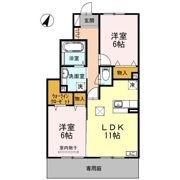 ピオニーの間取り画像