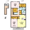 ピオニーの間取り画像