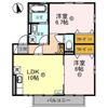リビングタウン若杉 Aの間取り画像