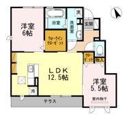 ブラウンコートの間取り画像
