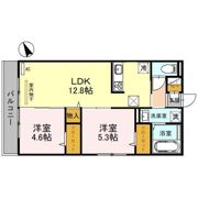 D-roomエスポワールの間取り画像