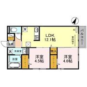 D-roomエスポワールの間取り画像