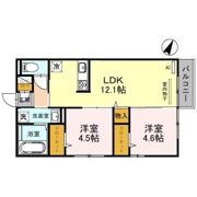 D-roomエスポワールの間取り画像