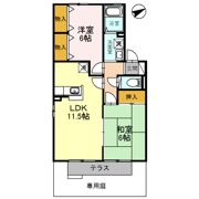 エスポワールの間取り画像
