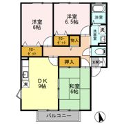 シャルマン二番館 A棟の間取り画像