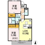 ベイサージュ・Kの間取り画像