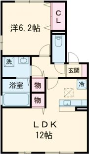 アルティスタ E棟の間取り画像