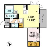 ガーデンハイツ美明の間取り画像