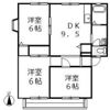 ウインディア浦田 Bの間取り画像