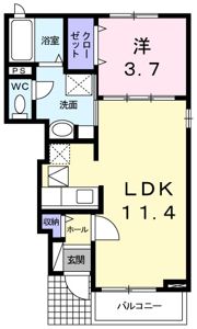 ノースの間取り画像