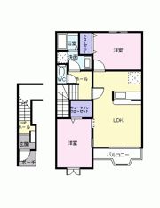 ブリッサKの間取り画像