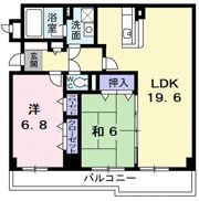 ベルヴェデーレ調布の間取り画像