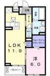 モデルノ アルバの間取り画像