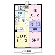 ダンケの間取り画像