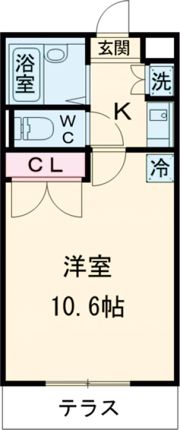 サングリーン基山Bの間取り画像