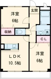 サンモール美木の間取り画像