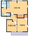 フォンティーヌBの間取り画像