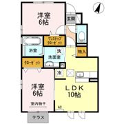 フォレストパーク道珍 Ⅰの間取り画像