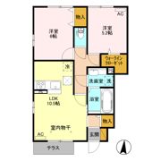 キャッツアイ Aの間取り画像