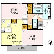 ハイツシダーフォレストの間取り画像