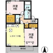 アプローズ B棟の間取り画像