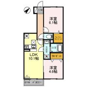 イルセット B棟の間取り画像