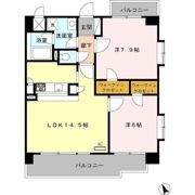 シャン・クラージュの間取り画像