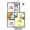 クレセールⅡの間取り画像