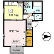 グランモア東九条Ⅲの間取り画像