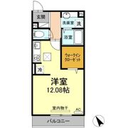 D-room花梨 D棟の間取り画像