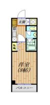 カーサソレイユの間取り画像