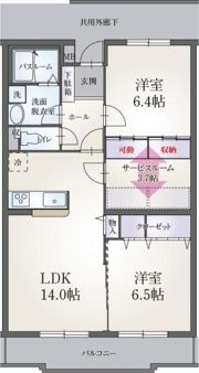 シンフォニーハウスの間取り画像