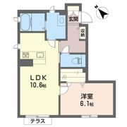 シャーメゾンErimo A棟の間取り画像