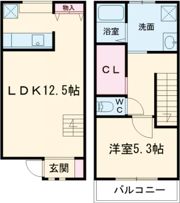 SQUARE PITIIの間取り画像